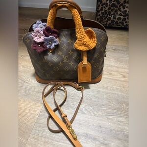 Louis Vuitton Brown Monogram Shoulder Bag